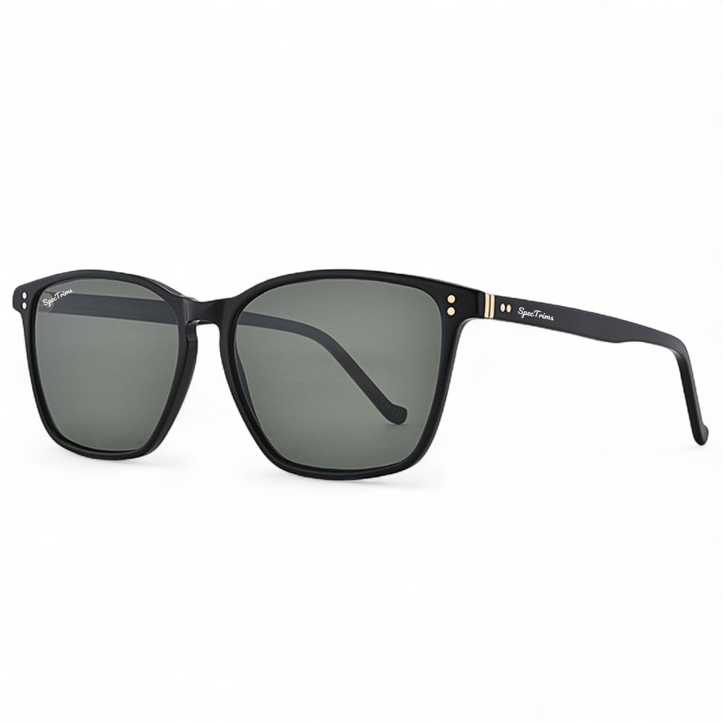 Black Signature Elegance Sunglasses Side View