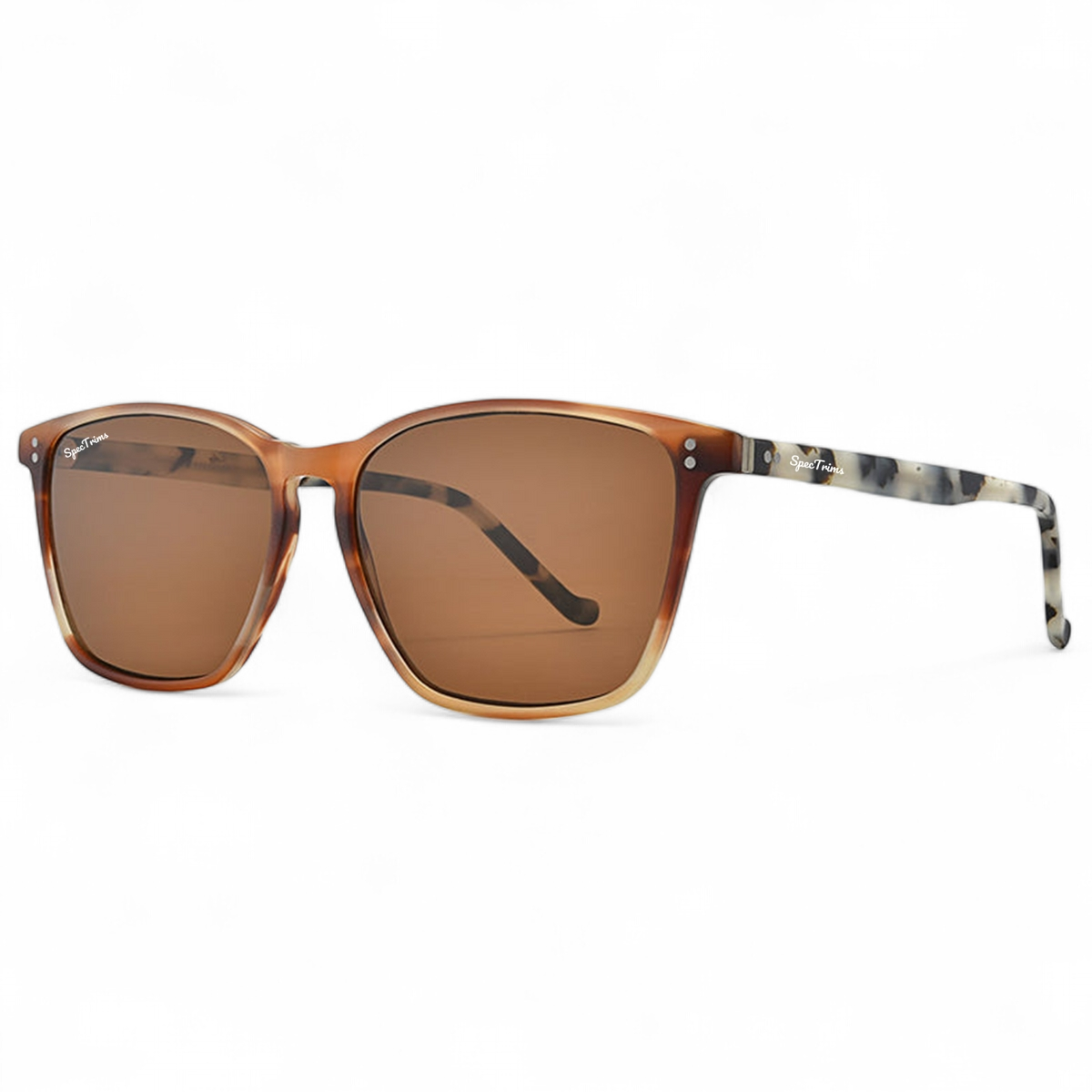 Brown Signature Dune Sunglasses Side View