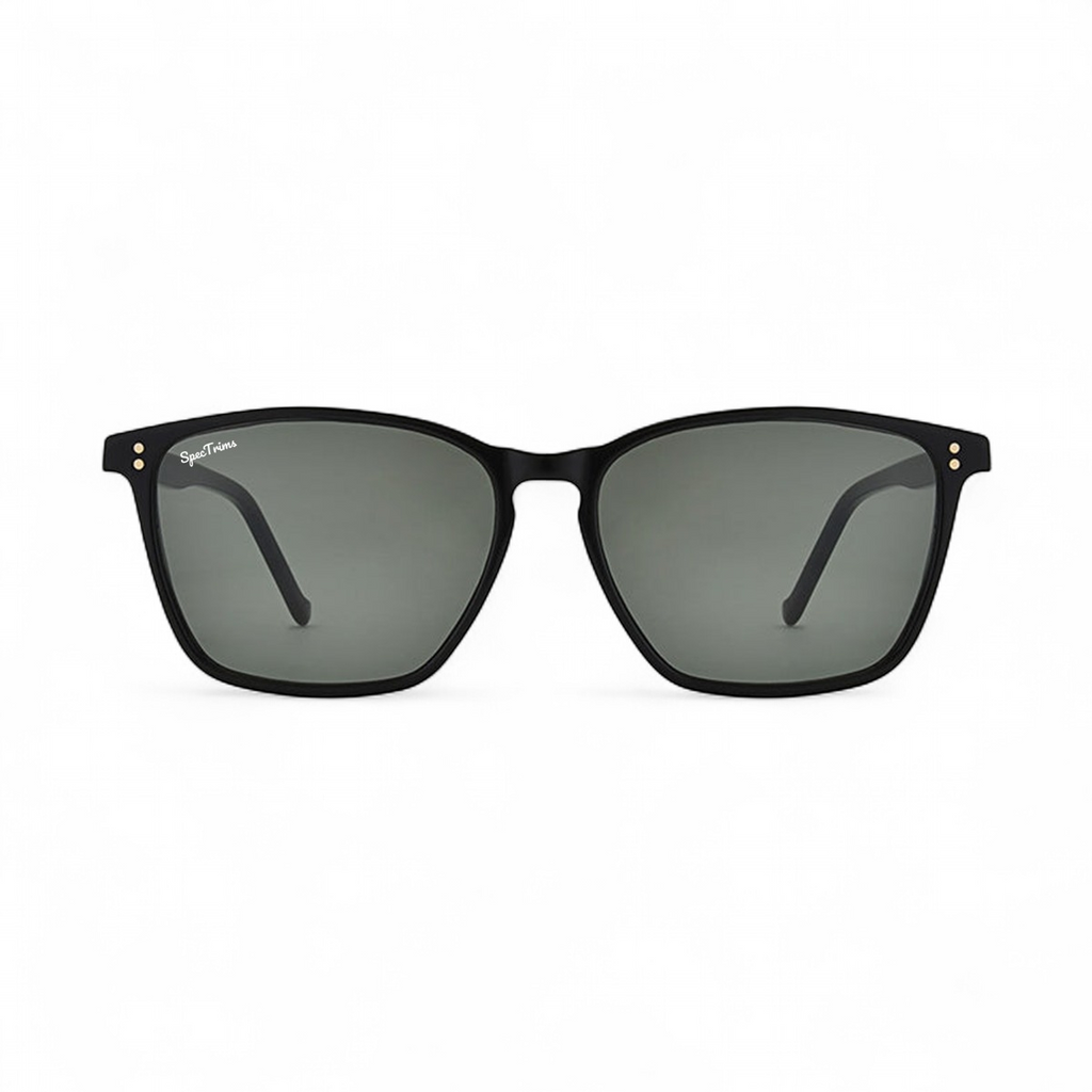 Black Signature Elegance Sunglasses Front View