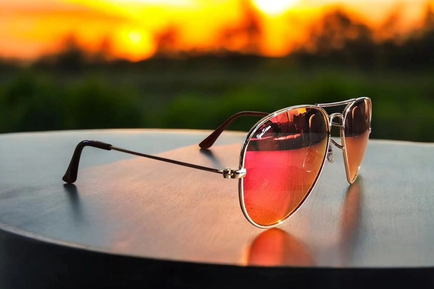 Sunset Aviator Sunglasses