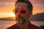 Sunset Aviator Sunglasses